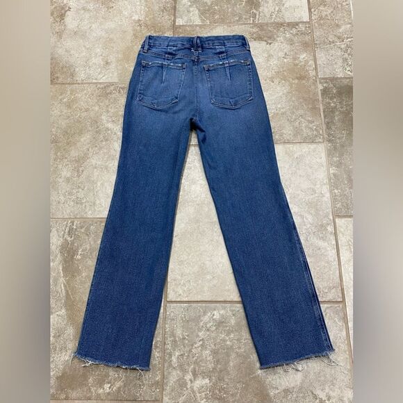 Good American High Rise Ankle Fray Jeans Size 4 (27x28) Women’s EUC - Picture 11 of 11